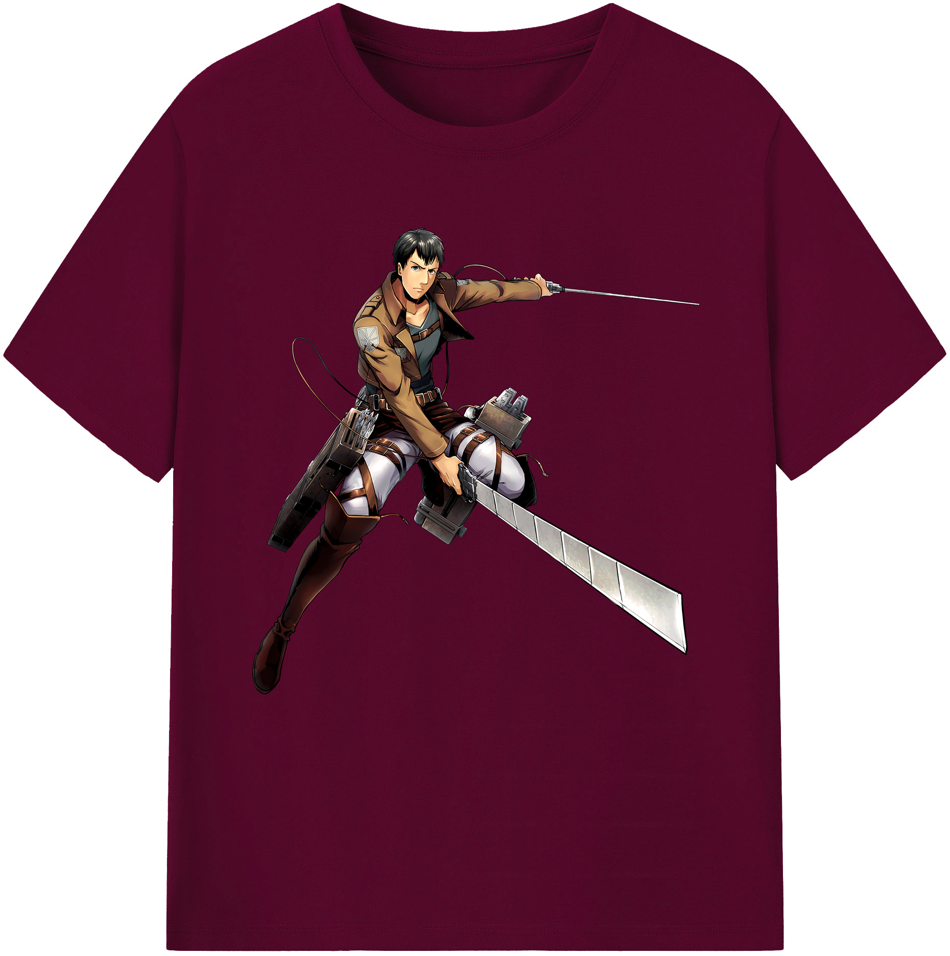 （画像用） 進撃の巨人 ベルトルト・フーバー Attack on Titan Bertholdt Hoover レディースカジュアルプリントTシャツ（綿100％）